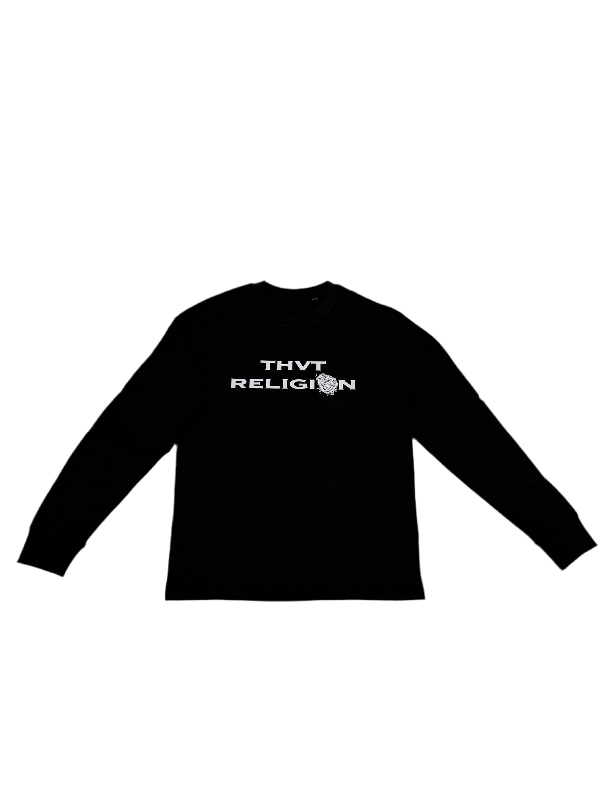 Long sleeve THVT RELIGION Black